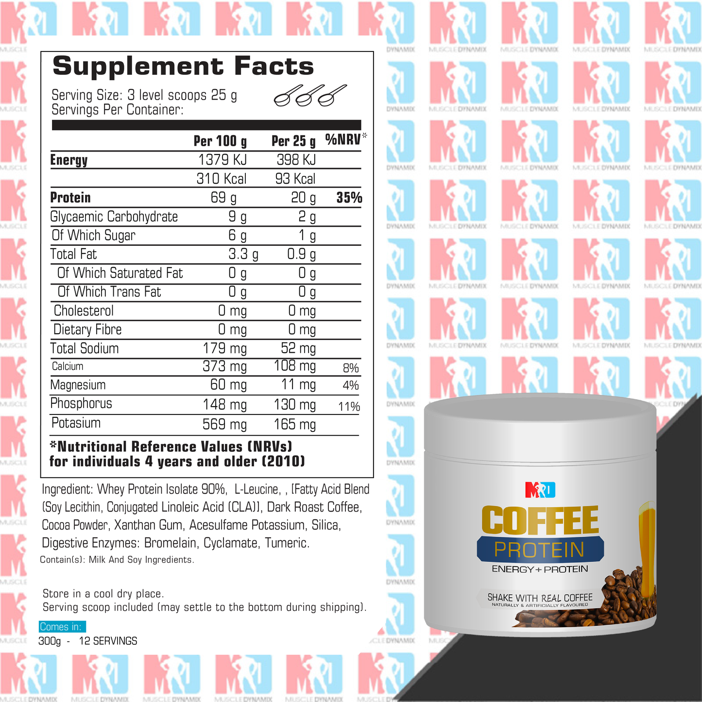 COFFEE PROTEIN (WHEY ISOLATE)