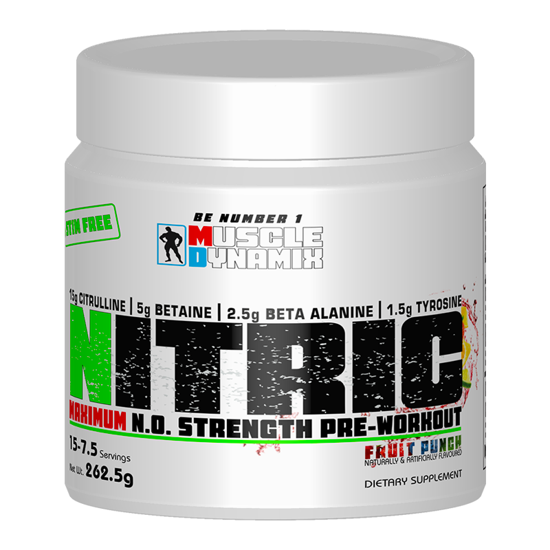 NITRIC MAXIMUM STRENGTH PRE-WORKOUT 262.5g Fruit Punch