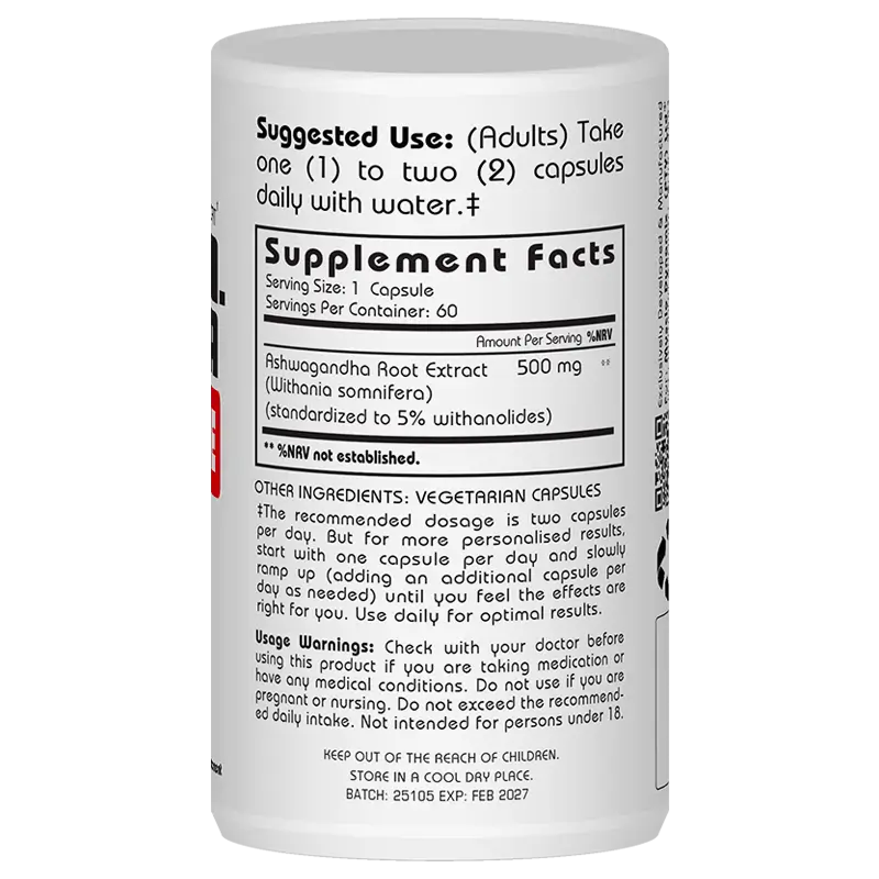 ASHWAGANDHA CAPSULES
