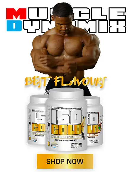 IsoGold Whey Isolate protein by Muscle Dynamix