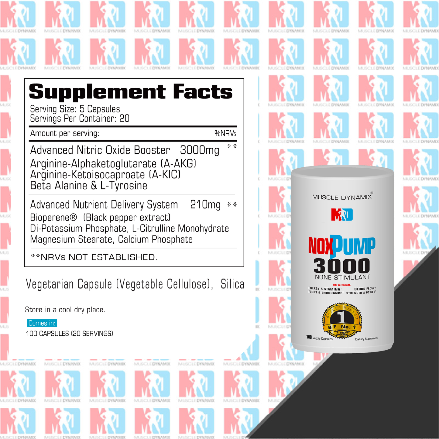 NOX PUMP 3000 CAPSULES