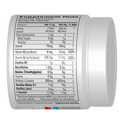 NITRIC MAXIMUM STRENGTH PR-WORKOUT 525g