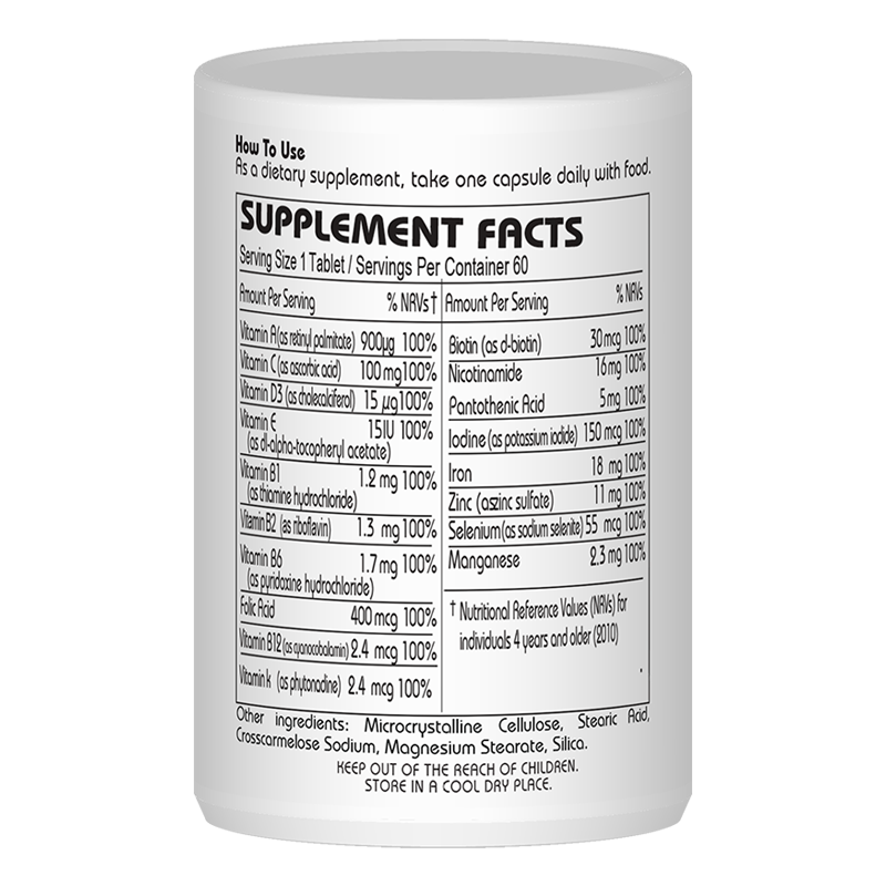 ONE DAILY MULTIVITAMIN