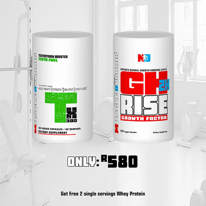 TESTOSTERONE & GROWTH HORMONE BOOSTER COMBO