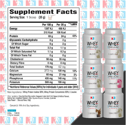 WHEY ONE 3KG REFILL BAG