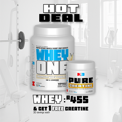 WHEY ONE HOT DEAL